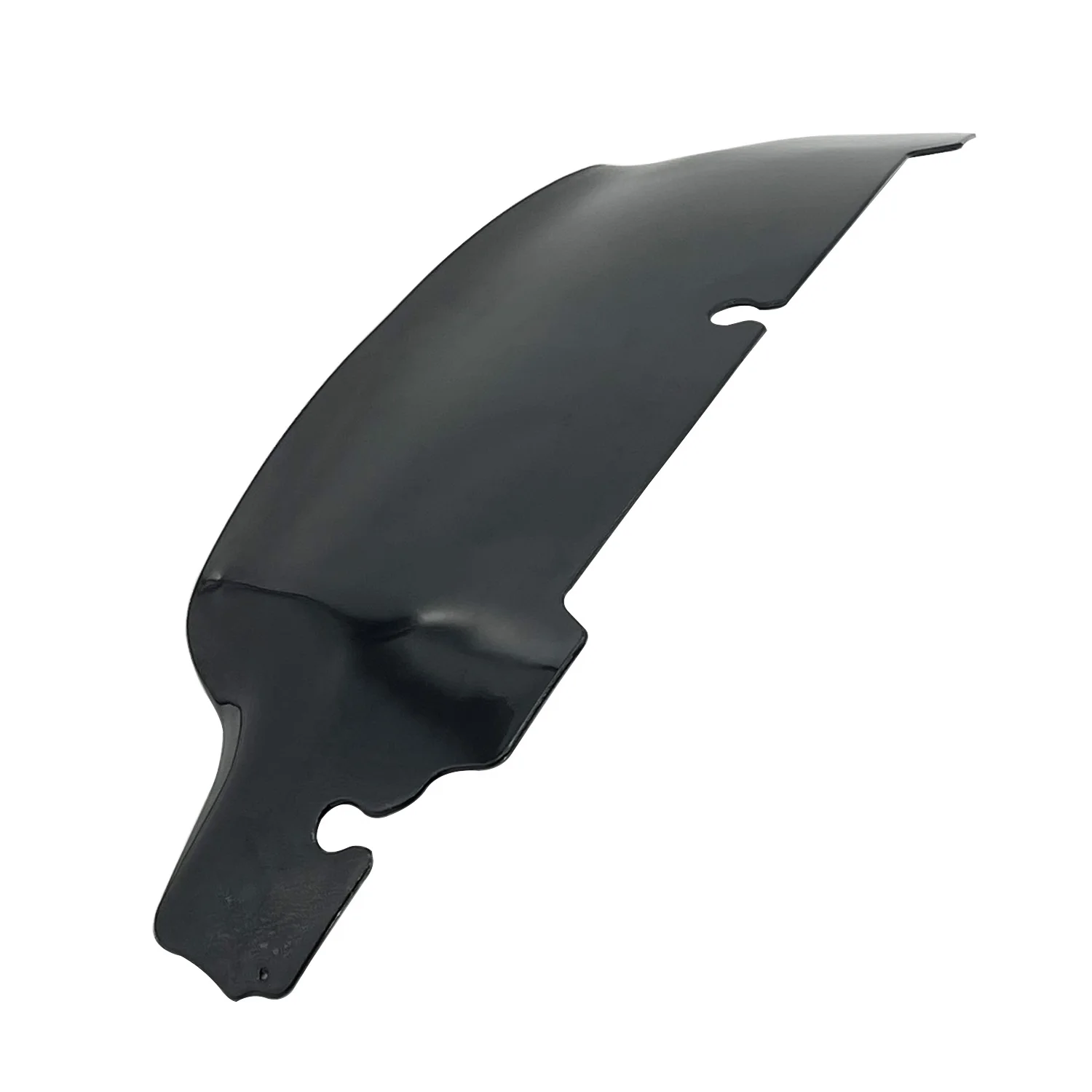 5" Black Wave Windshield Windscreen For Harley Touring Street Electra Glide Ultra Limited FLHT 2014-2021 - Image 2