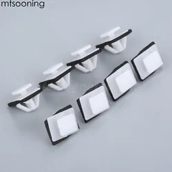 Mtsooning-Sujetador de plástico para puerta de coche, Clip de CEJA para rueda de placa, para Kia Seahorse, Hyundai, Elantra, Cerato, Sportage, Tucson, 50 unidades