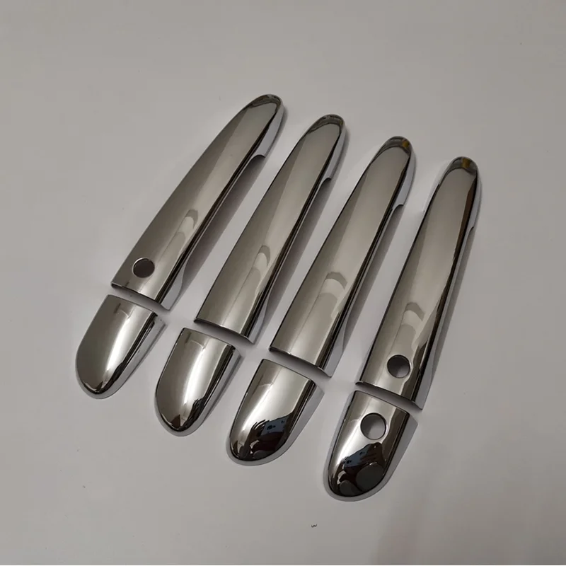 8pcs Car Chrome Right Hand Drive Door Handle Sticker Cover For Mazda 2 3 6 cx 3 cx-3 cx-5 2014 2015 2016 2017 2018 Styling