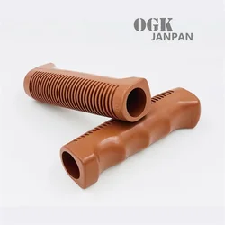 Retro Bicycle Grips 22.2mm 110mm Rubber Handlebar Grips MTB City Travel Bicycle Folding Bike Grip Form JANPAN OGK