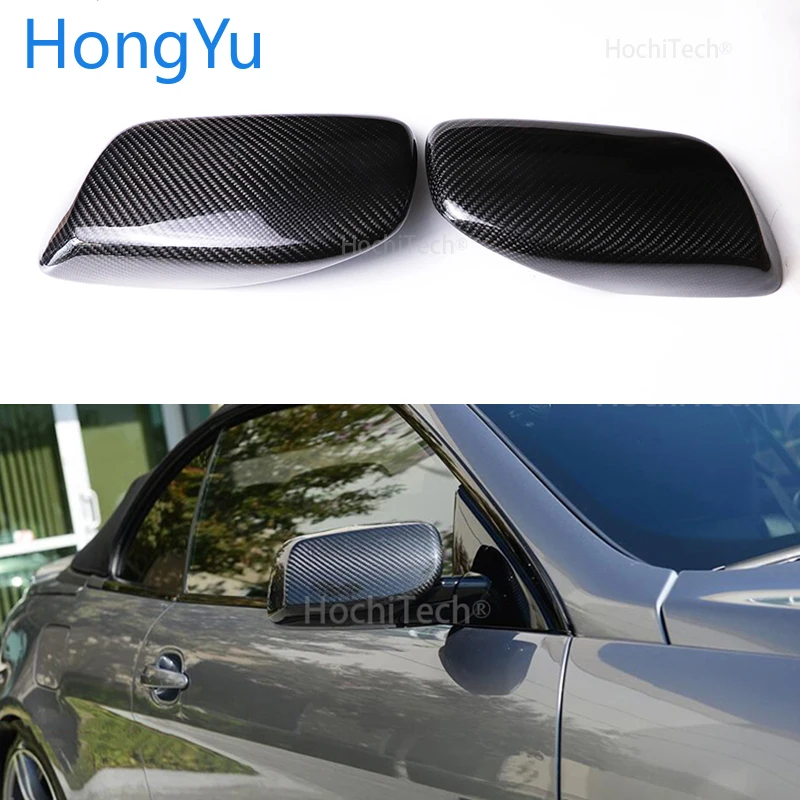 

True carbon fiber mirror mask For BMW 6 series E63 645Ci 630i 650i coupe high quality carbon fiber mirror mask