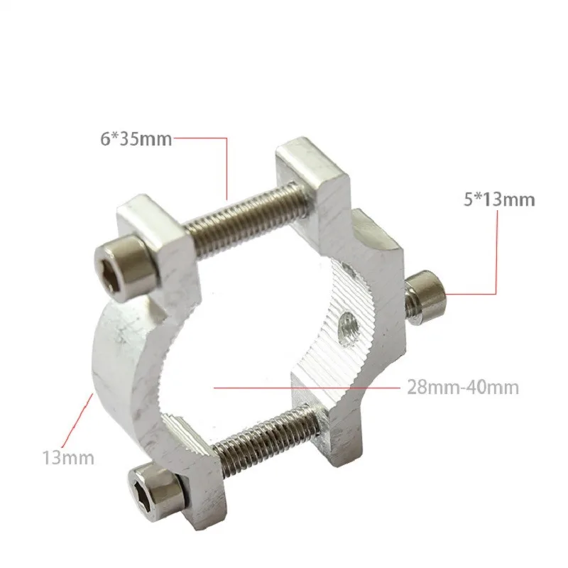 Motorcycle jig aluminum alloy clamp spotlights seat vehicle clamp code bracket GW250 guard bar pull code button