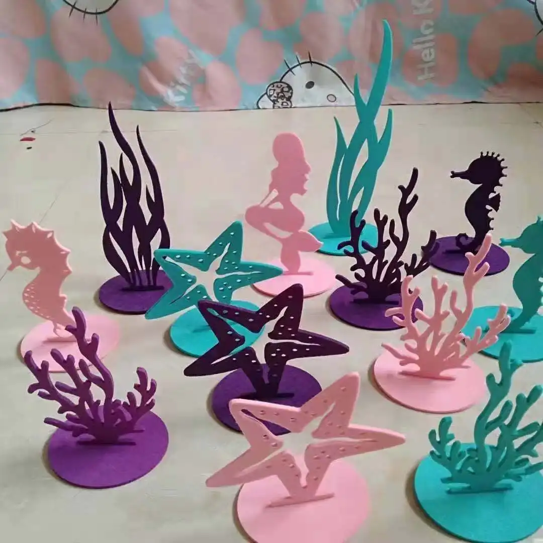 2m Ocean Theme Bubble Garlands Mermaid Birthday Banner Under The Sea Happy Birthday Party Decor Kids Girls Babyshower Supplies