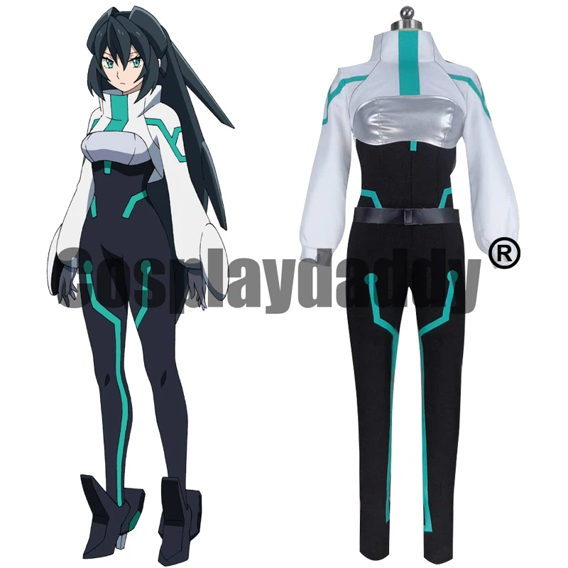 Gundam Build Divers Re:RISE HER-SELF Mobile Doll May Mei Uniform Outfit Anime Cosplay Costume S002