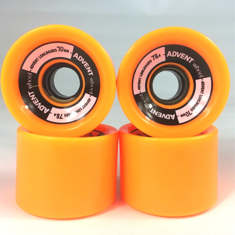 Skate Board Wheels Polyurethane High Rresilience Longboard Cruiser Special  Land Surfing Skateboard 78A Hardness 70mm*51mm Size