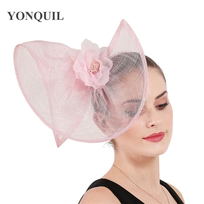 Women New Fascinator Hat Hair Clips Elegant Bridal Wedding Party Headpiece For Prom Occasion Lady Headwear Hair Accessories