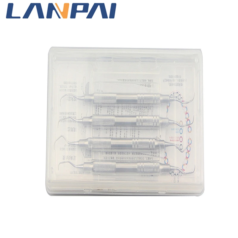 Lanpai Handmade Subgingival Dental Periodontal Instrument Curette 4*1