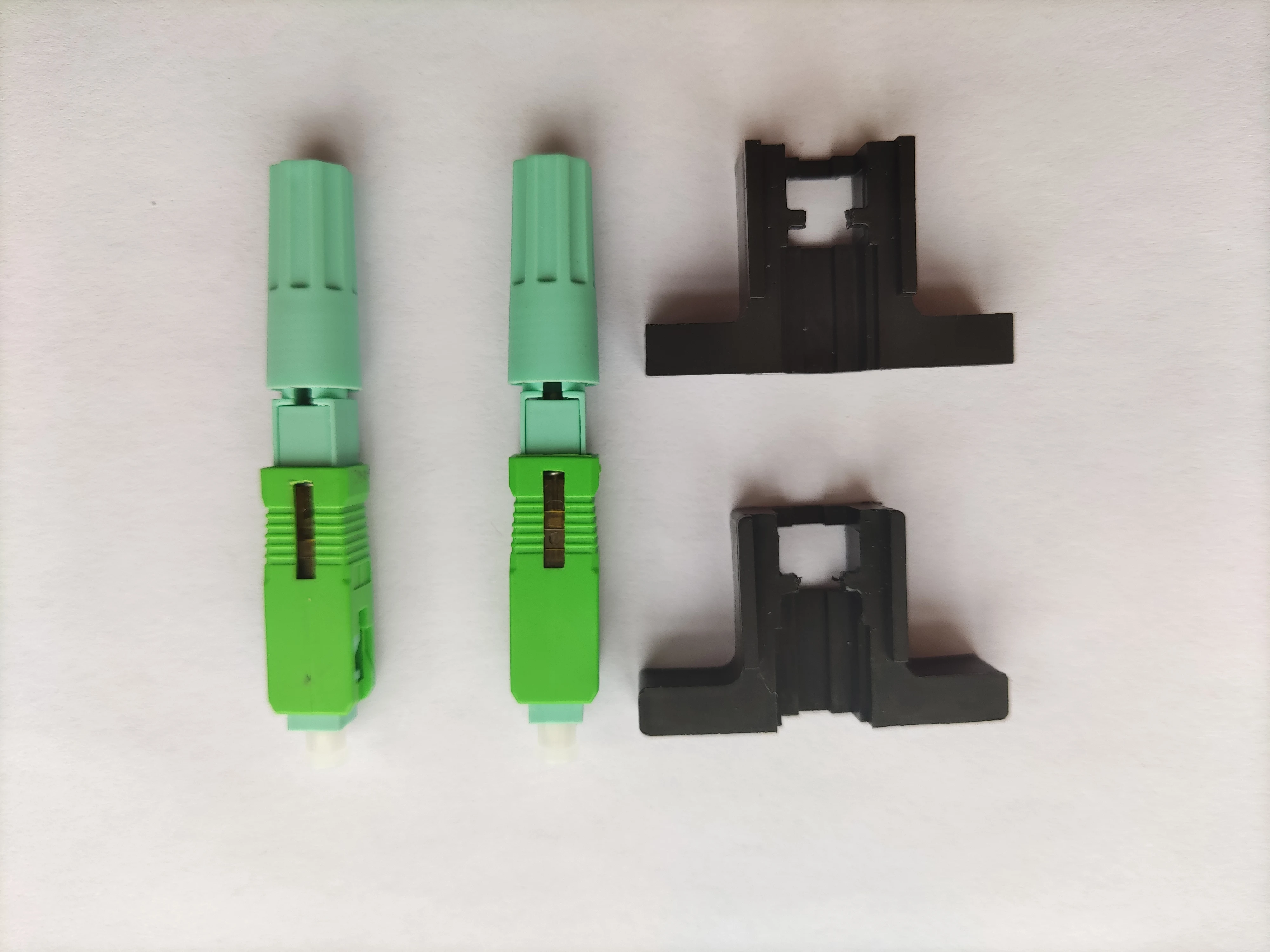 58MM Fast Connector SC APC SC UPC SM Single-Mode  FTTH Tool Cold Connector  Fiber Optic threaded connector High Quality