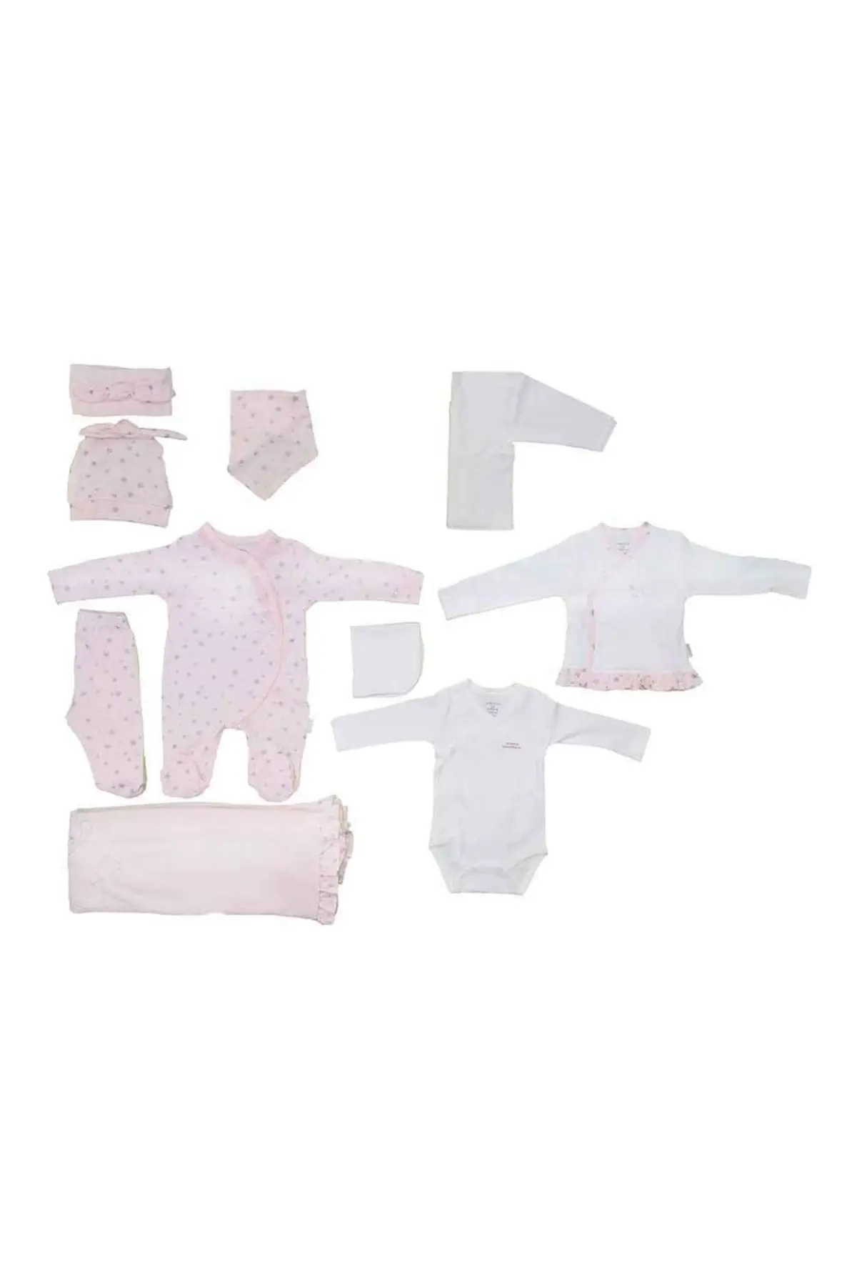 Andywawa AC9641 Chic Girl 10 Piece The Zibin Set Pink