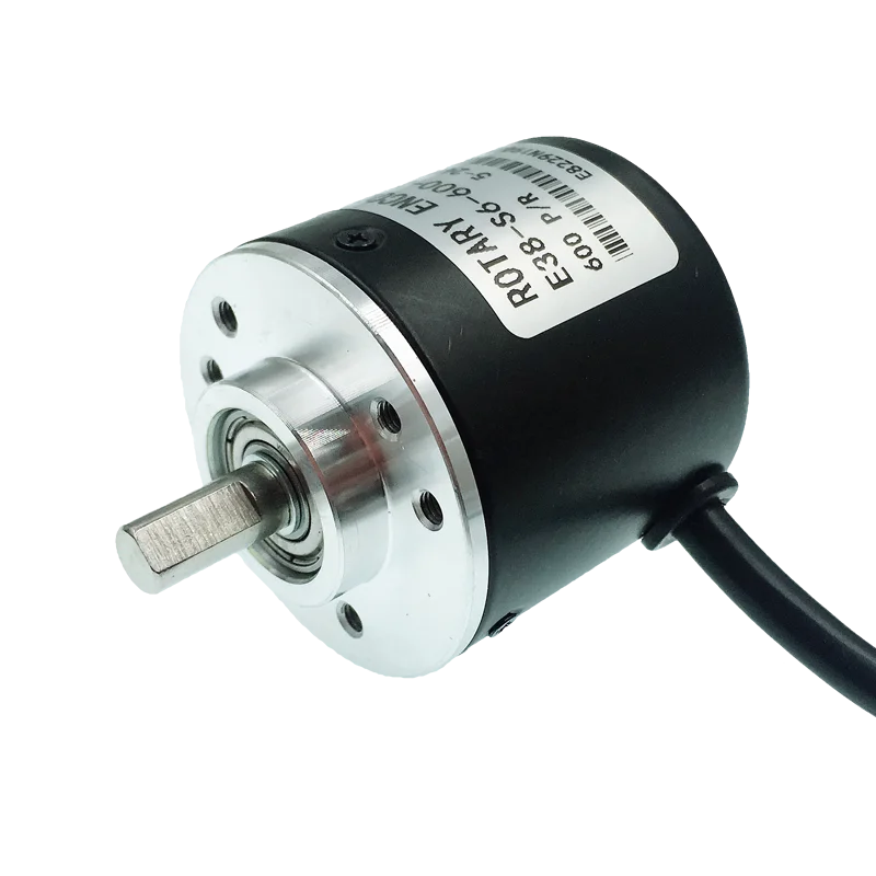 Incremental Photoelectric Rotary Encoder 360 400 E38S6 00 Pulse Line NPNAB Two-phase 5-24V