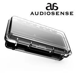 AUDIOSENSE Waterproof Earphone Carrying Case Hard Travel Portable Case Protective Case Earphone Box