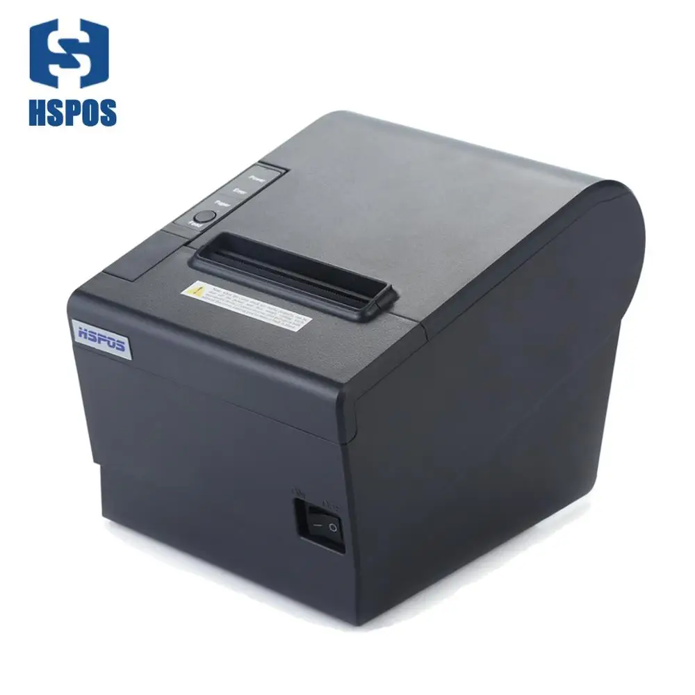 Cheapest 80 Pos Thermal Receipt Printer With Automatic Paper Cutting Function USB And Lan Port