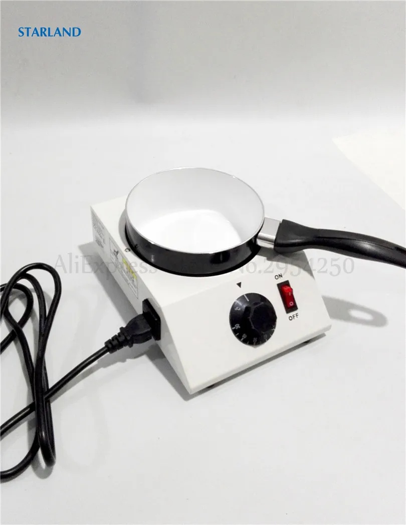 Máquina de derretimento de chocolate elétrica antiaderente único pote de aquecimento de chocolate panela de têmpera cilindro melter pan 220v/110v