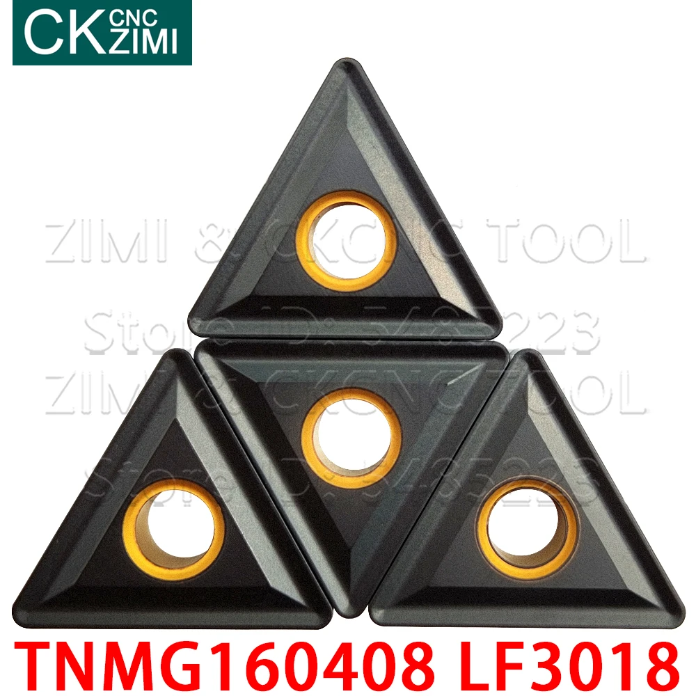 TNMG160404 LF3018 TNMG160408 LF3018 كربيد إدراج الخارجية تحول أداة نك مخرطة معدنية قطع أداة TNMG للحديد الزهر