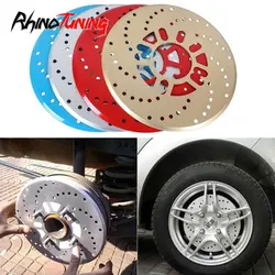 1pc Automotive Wheel Brake Disc Cover Decorative Sheet Aluminum Alloy for Car Modification Thicken Auto Wheels Plate Rear Drum