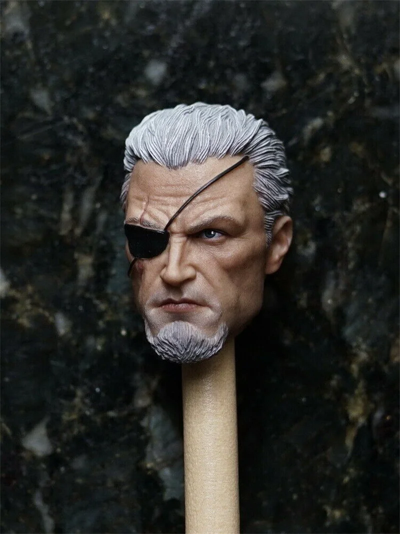 Best Sell 1/6 Slade Joseph Head Carved Mercenary Head Sculpt Model Fit 12'' Figure in stock