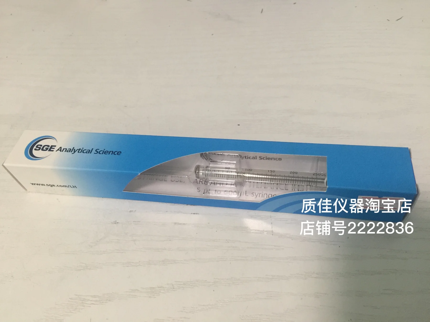 Original SGE Gas-phase GC Micro-Manual Gas-tight Injection Needle  Device Pointed 250ul 006200