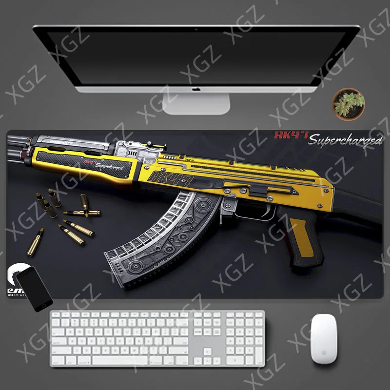 

YuzuoanXL Large Waterproof Gun World Mouse Pad Gamer Pad Peripheral Accessories Household Promotional Keyboard Wholesale Pad