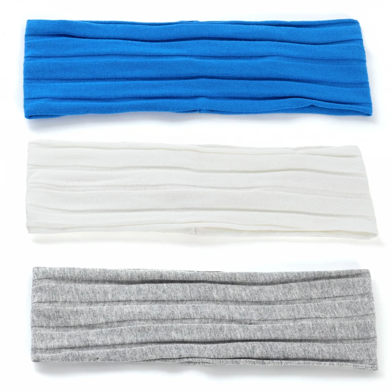 Geebro-女性用の伸縮性のあるヘッドバンド,スポーツ,フィットネス,ヨガ,トレンディなプリントパターンの伸縮性のあるヘッドバンド