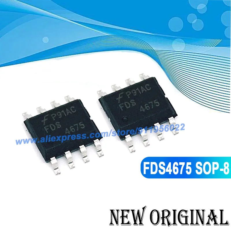 (5 pezzi) 4675 FDS4675 FDS4675-NL SOP8 P