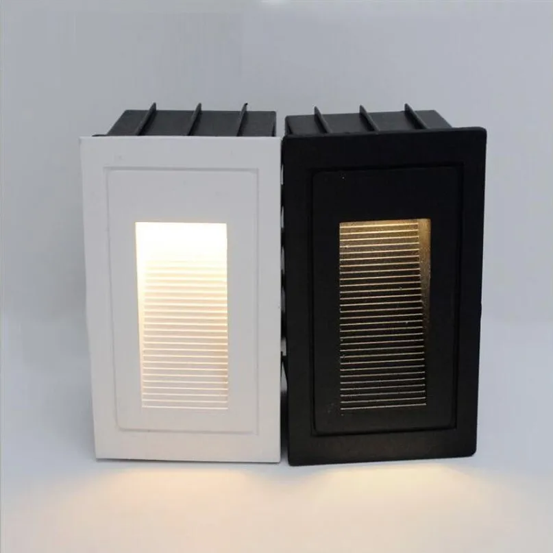 Imagem -03 - Alumínio Incorporado Escadaria Canto Lâmpada Impermeável Led Step Light Recesso Lâmpada de Parede Interior e Exterior Footlight 5w 10w Ip65