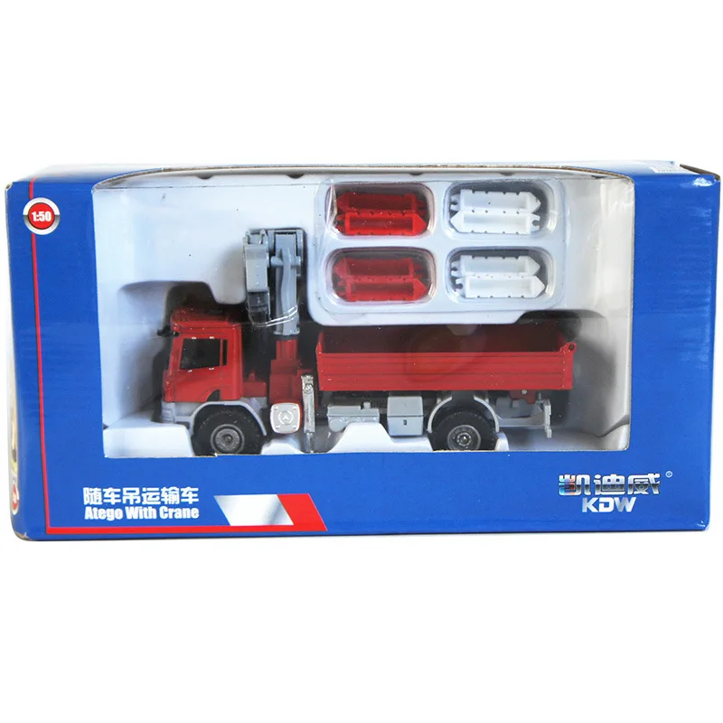 Alloy 1:50 truck-mounted crane transport truck model,high simulation crane engineering truck,children\'s toys,free shipping