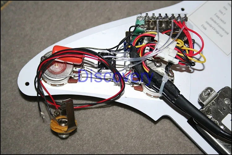 Guitar Shield Double Single IBANEZ JEM RG Electric Dual Picker Complete Circuit Assembly Super Circuit