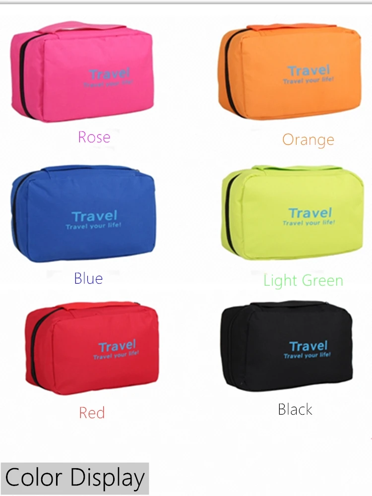 Hook Type Cosmetic Storage Bag Water proof Sanitary Tourist Make up Wash Bag Travel Cosmetic Bag For Traveling Bathroom