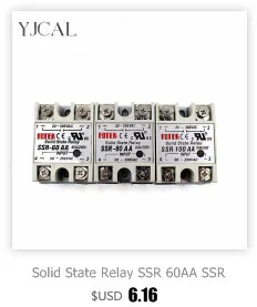 Mini Einphasig Solid State Relais SSR Aluminium Kühlkörper Ableitung Heizkörper Neueste Schiene Montieren Für 10A-40A Relais – Detail 7
