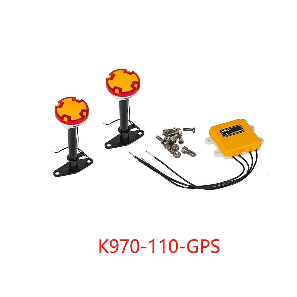 1/14 K970 Excavator Model GPS Decoration Parts K970-108 109 110 GPS Decoration Parts Upgrade