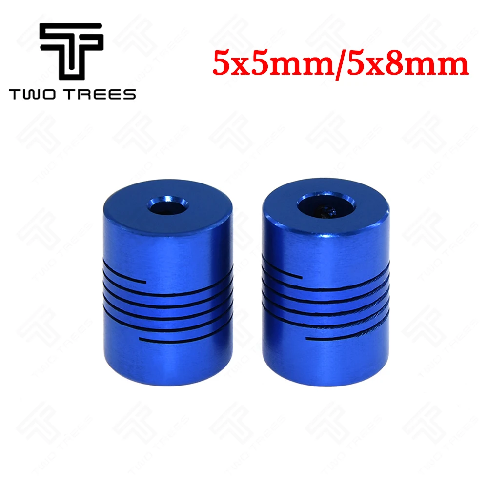 CNC Motor Jaw Shaft Coupler 5mm To 8mm Flexible Coupling OD 19x25mm wholesale Dropshipping For CR10 Ender-3 Ender 3 Pro