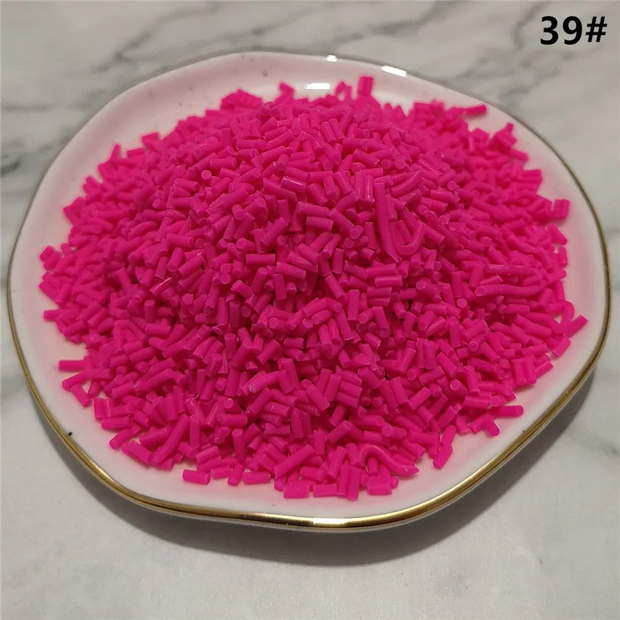 20 gr/los Nette Gefälschte Ton Streusel Bunte Herz Fünf Sterne Schleife Süßigkeiten Streusel für Handwerk Machen, DIY Kuchen Dessert Dekoration – Detail 38