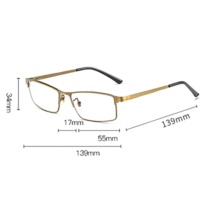 High Quality Progressive Reading Glasses Multifocal Bifocal Men Women Anti Blue Rey Magnifying Presbyopic Glasses Red Gafas +1.5