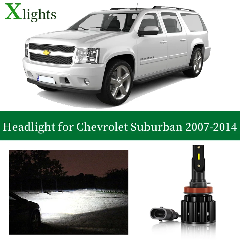 Xlights Auto Lampen Voor Chevrolet Suburban Led Koplampen Verlichting Lage Grootlicht Canbus 12V 24V Licht Lamp accessoires Onderdelen