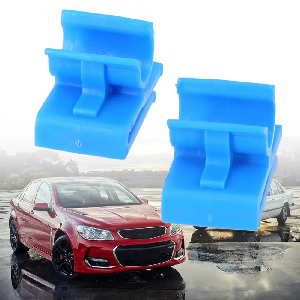 2Pcs Car Auto Lower Glove Box Clip Scratch resistant Blue Lower Glove Box Bump Stop Set for Holden Commodore VY WK WL