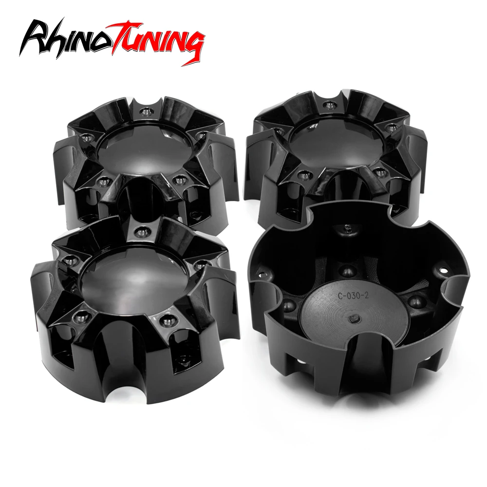 4pcs 153mm/132mm Car Wheel Center Caps For C-030-2 Rim Hubcap 5 Lugs Dust-proof Hub Covers Modification Styling Auto Accessories