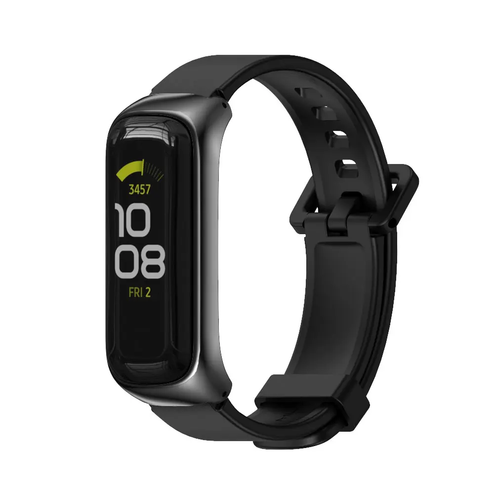 Dây Quai Ngang Cho Galaxy Fit 2 Ốp Da Correa Samsung Phù Hợp Với 2 Puseira Đeo Tay Dây Đeo Thông Minh Ban Nhạc Phụ Kiện Dây Đeo