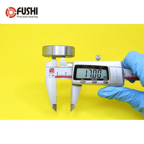 Imagen 2 del producto Rodamiento de cerámica híbrido, rodamientos de bolas 3NC 6203RS, Si3N4, 6203, 17x40x12mm, ABEC-1, 1 unidad