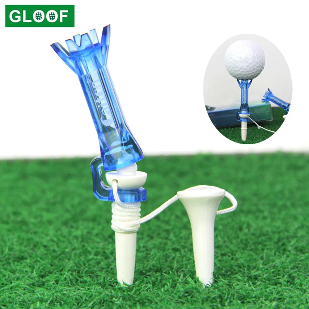 1Pcs Training Golf Tee Ball Holder Self Standing Practice Anti-flying Accessories Ball Studs