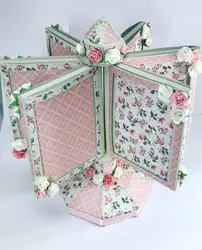 KSCRAFT 3D karuzela ramka na zdjęcia metalowe wykrojniki szablony dla DIY Scrapbooking dekoracyjne wytłaczanie kartki DIY