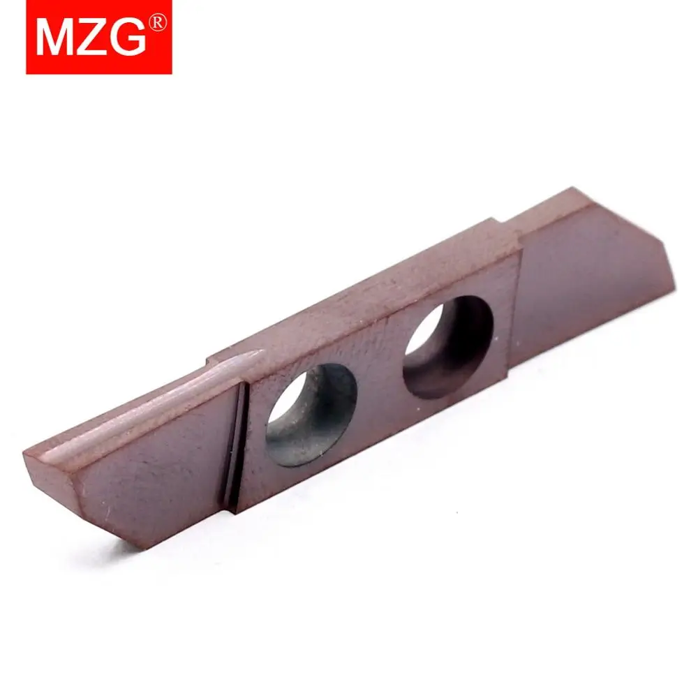 MZG 5PCS CTPW 42R200 42R250CU15R ZM856 Small Part Stainless Steel Machining Grooving Cutting-off Toolholder Solid Carbide Insert