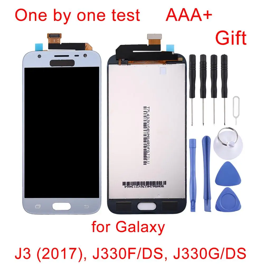 5″ For Samsung Galaxy J3 (2017) LCD Screen and Digitizer Full Assembly For Galaxy J3 (2017), J330F/DS, J330G/DS