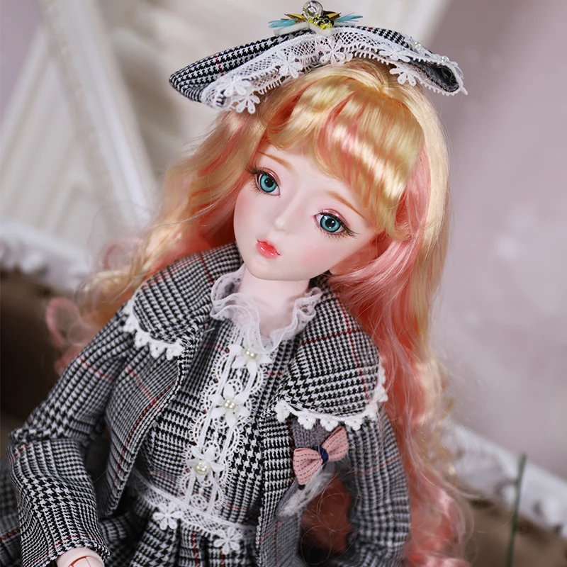 DBS 1/3 bjd 62cm joint body make-up face with clothes shoes wig, named Mo Li, AI MSD SD Kit Toy Baby Gift girl