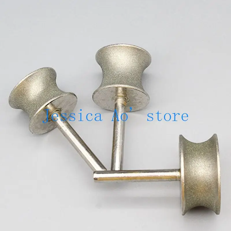Sabbia Fine 240 grana bracciale anello mola mola concava tallio diamante testa abrasiva smeriglio disco abrasivo