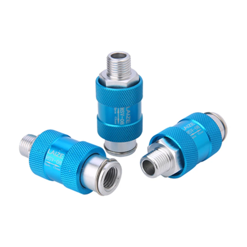 Pneumatic Control Swtich Hand Slide Valve HSV-06/08/10/15 1/4"