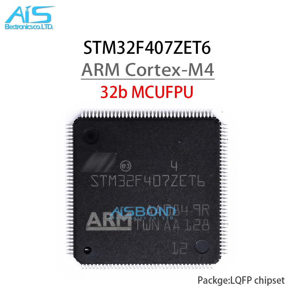 

Новые оригинальные микроконтроллеры STM32F407VET6 STM32F407VGT6 STM32F407ZET6 STM32F407ZGT6 STM32F407IGT6 stm32f407196 STM32F407 32b