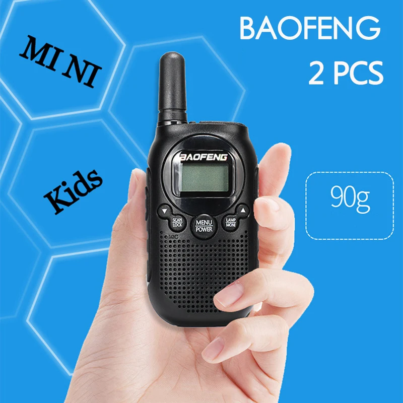 

2 PCS New Baofeng Kids Portable CB Walkie Talkie Two Way Radio Comunicador Transceiver PC Programming Mini Woki Toki Interphone