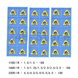 11ER 11IR 16ER 16IR 22ER 22IR ISO Thread Insert SER Turning tool rod internal external screw thread insert NC Thread Plate Lathe