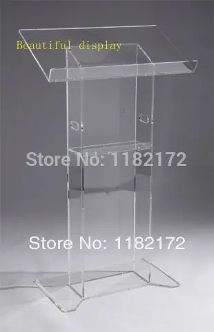 Free shipping Hot Sell custom  podium / lectern acrylic lectern