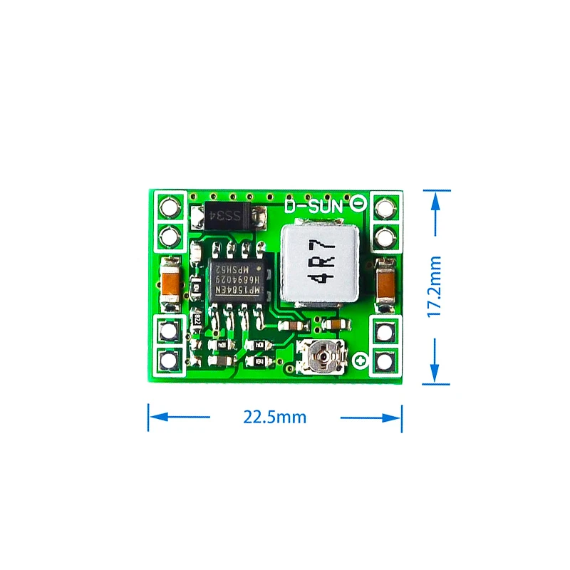 MP1584EN 3A bardzo mały rozmiar DC-DC zejść moduł zasilający regulowana moc obniżania mocy wyjściowej 24V 12V 9V 5V 3V MP1584